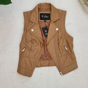 Brand New Xs Guess Tan Vest